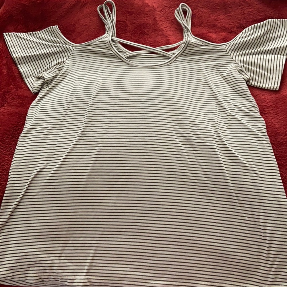 Off the shoulder shirt